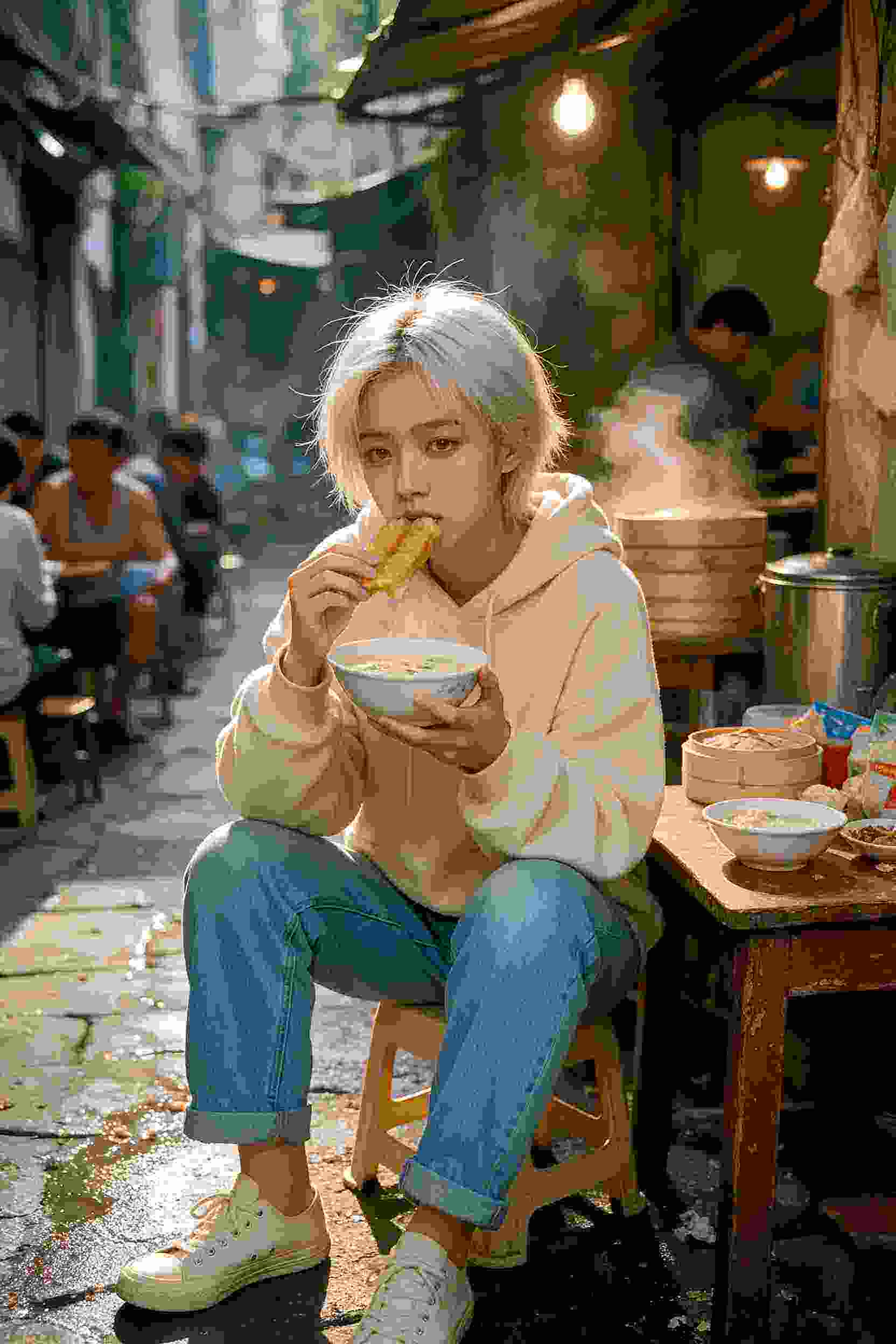 等等，花子君